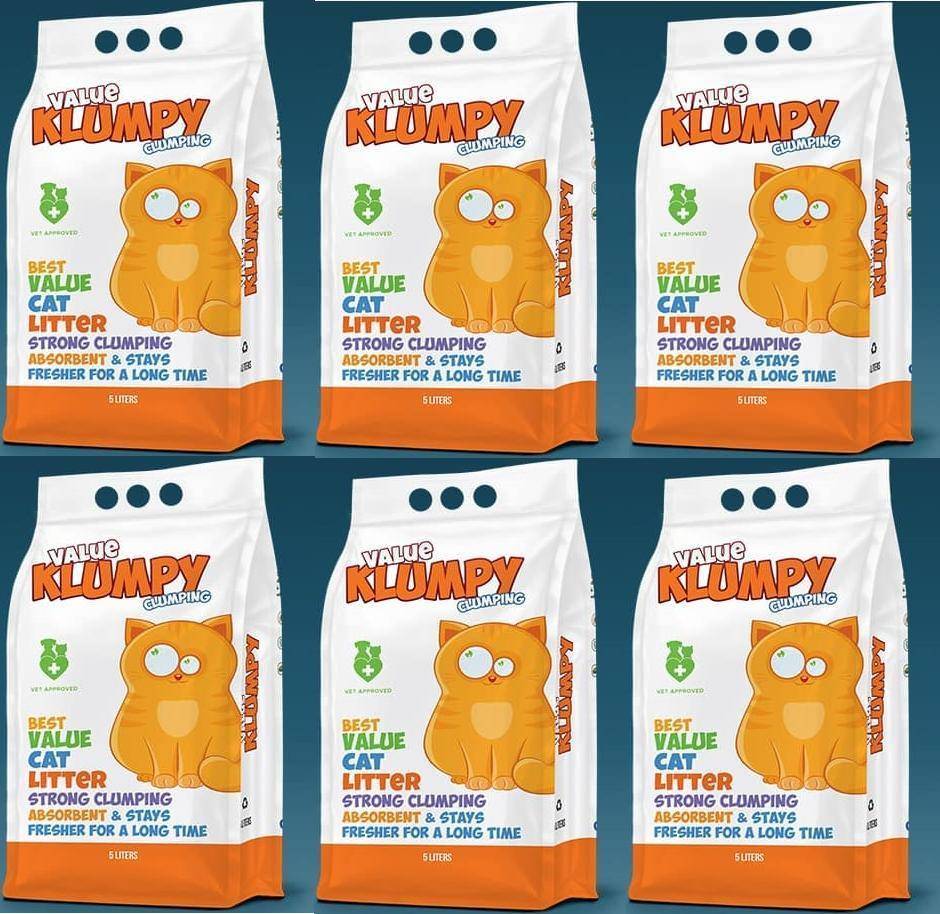 6 Value Klumpy Cat Litter Deal